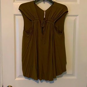 Free people olive top